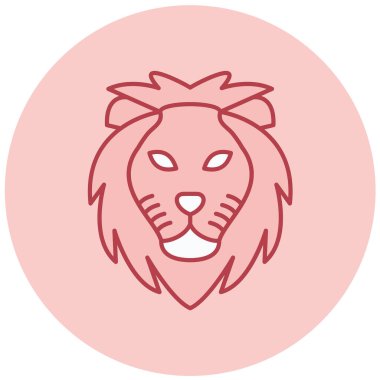 hayvan modern ikon vektör illüstrasyonu 