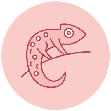 hayvan modern ikon vektör illüstrasyonu 