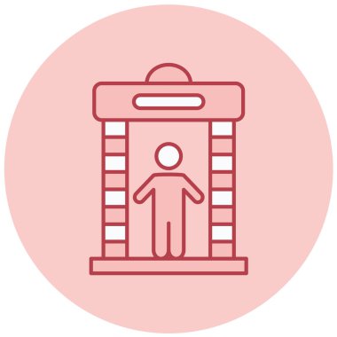 Bir kadın ve erkeğin vektör çizimi