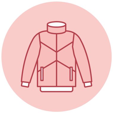 Kapüşonlu. Web simgesi basit illüstrasyon