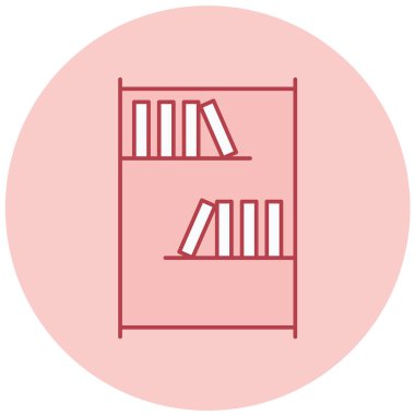 Kitap. Web simgesi basit illüstrasyon