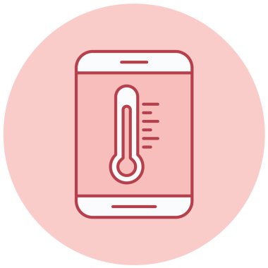 Cep telefonu. Web simgesi basit tasarım