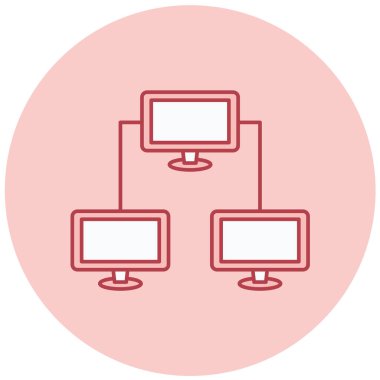 ağ paylaşımı. Basit resimleme