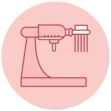 benzersiz sondaj vektör çizgisi simgesi