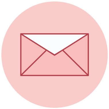 E- posta simgesi vektör illüstrasyonu