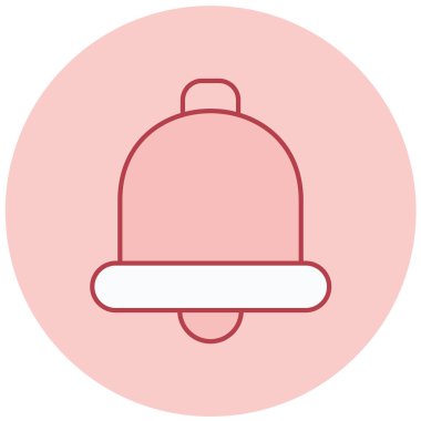 Zil. Web simgesi basit illüstrasyon