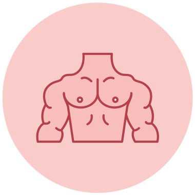 İnsan vücudu düz vektör simgesi