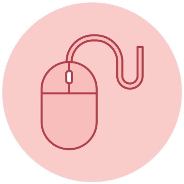 Fare. Web simgesi basit illüstrasyon