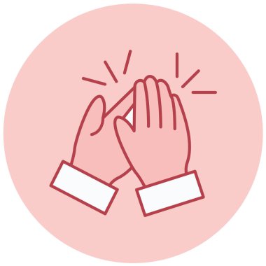 el simgesi vektör illüstrasyonu