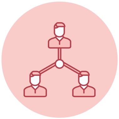 Geliştirme ve proje için iş yönetimi dairesi simgesi