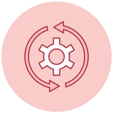 Ayarlama. Web simgesi basit tasarım