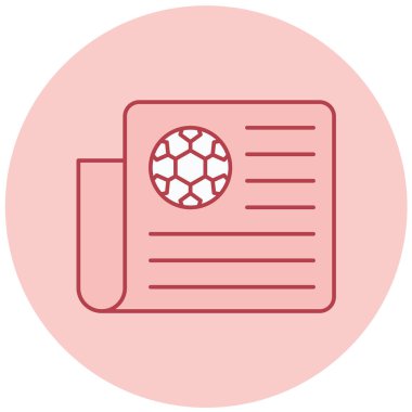 iş ve finans düz simgesi, vektör illüstrasyonu