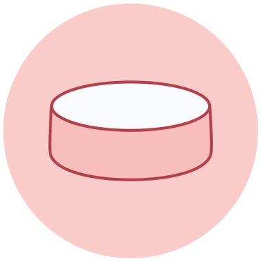 Top. Web simgesi basit illüstrasyon