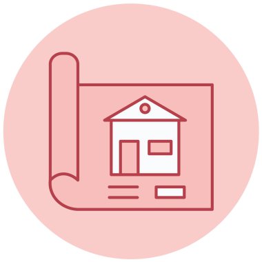 Modern simge vektör illüstrasyonunun taslağı 