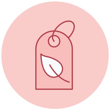 etiket modern simge vektör illüstrasyonu 