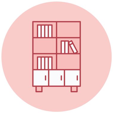 kitaplar modern simge vektör illüstrasyonu 