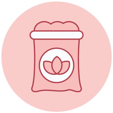 çanta modern simge vektör illüstrasyonu 