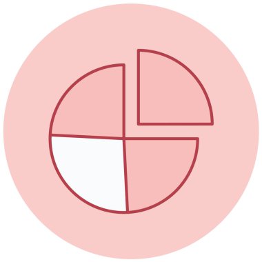 Pasta çizelgesi. Basit resimleme