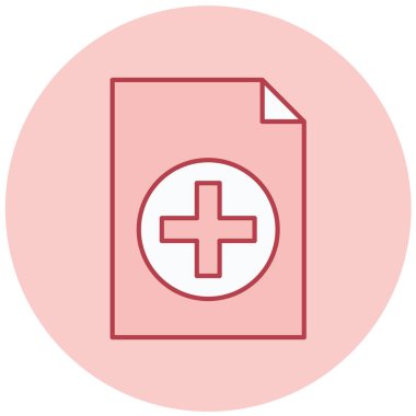 ekle. Web simgesi basit illüstrasyon