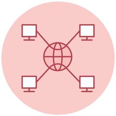 ağ paylaşımı. Basit resimleme