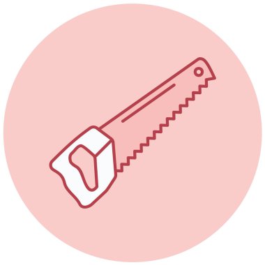 Gördüm. Web simgesi basit illüstrasyon