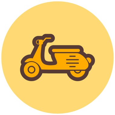 Mobilet. Web simgesi basit illüstrasyon