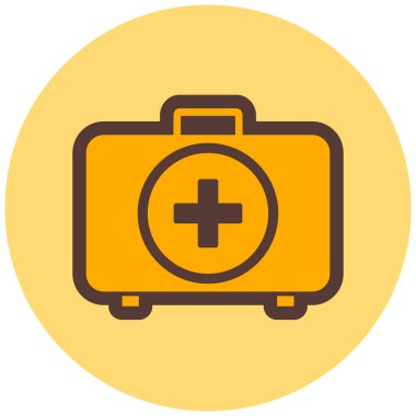 tıbbi ve sağlık vektörü simgesi modern basit tasarım