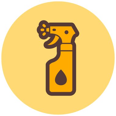 Benzin deposu. Basit illüstrasyon