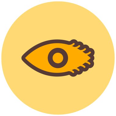 göz modern ikon vektör illüstrasyonu   