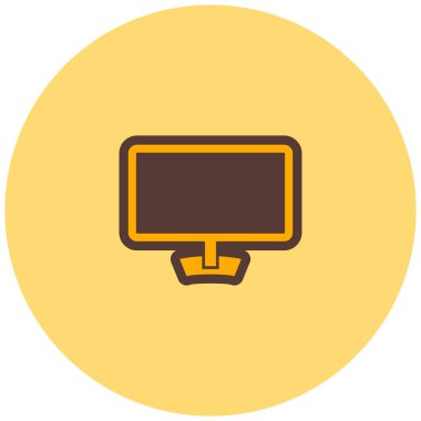 Modern simge vektör illüstrasyonunu izle   