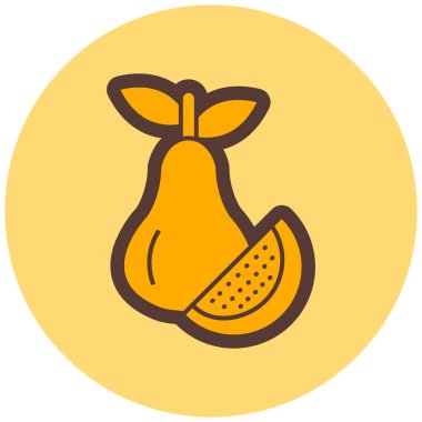 yiyecek modern ikon vektör illüstrasyonu 