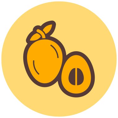 yiyecek modern ikon vektör illüstrasyonu   