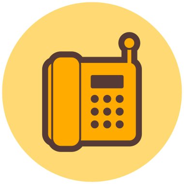 Telefon. Web simgesi basit tasarım