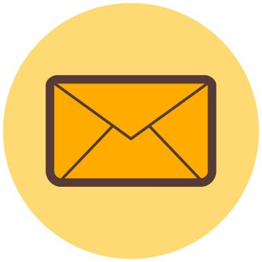 E- posta simgesi vektör illüstrasyonu