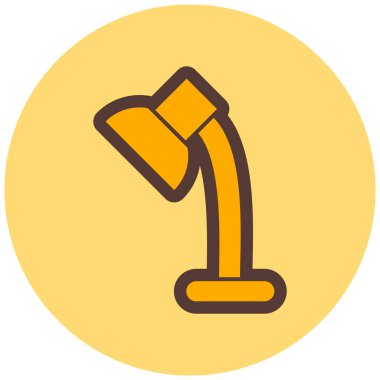 Lamba. Web simgesi basit illüstrasyon