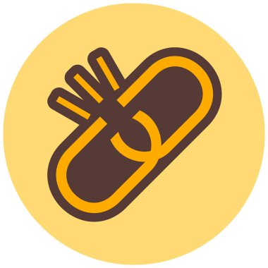 İp. Web simgesi basit illüstrasyon