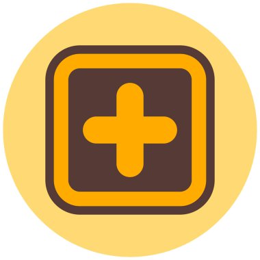 Artı kitap vektörü simgesi