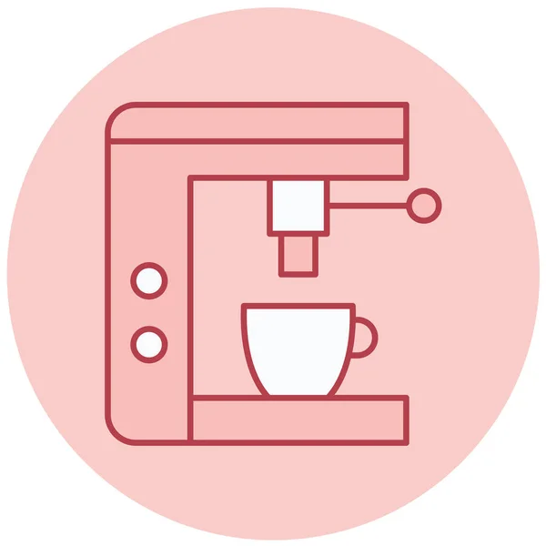 Cafetera Diseño Simple — Archivo Imágenes Vectoriales