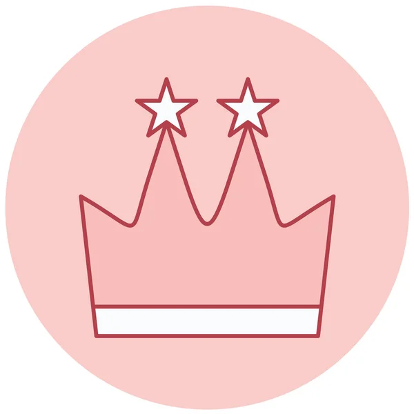 Crown Icon Vector Illustration — Stock Vector