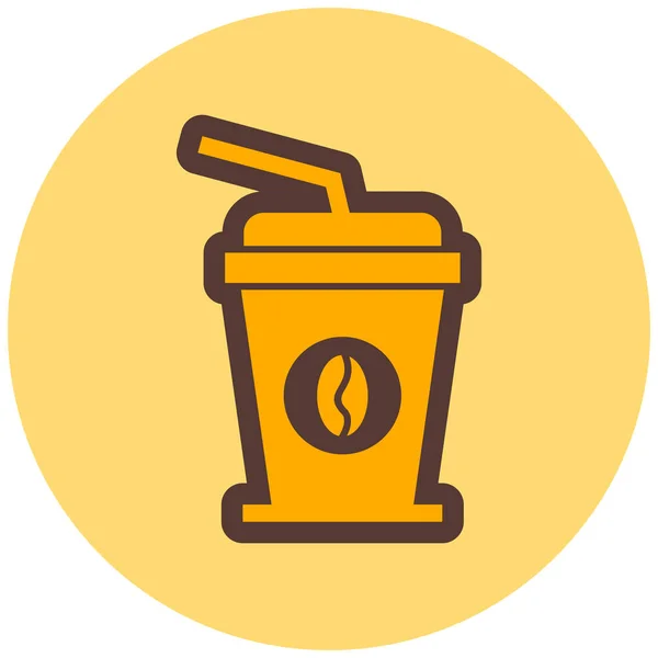 Drink Modern Icon Vector Illustration — стоковый вектор