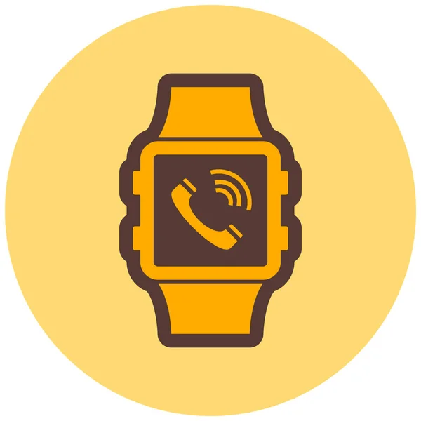 Smartwatch Web Icon Simple Illustration — Stock Vector