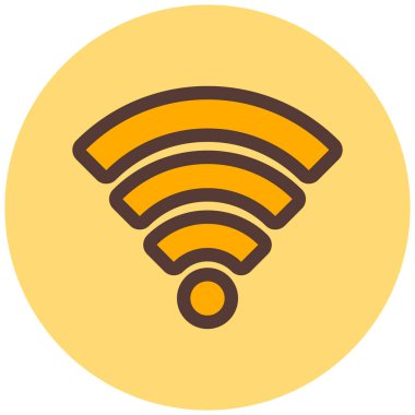 wifi modern ikon vektör çizimi 