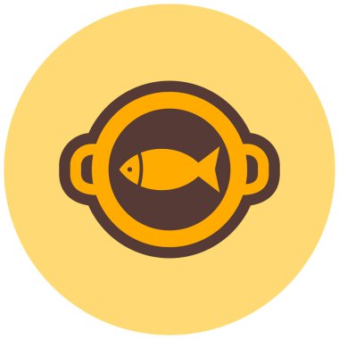 yiyecek modern ikon vektör illüstrasyonu 