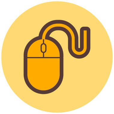 bilgisayar faresi modern simge vektör çizimi 