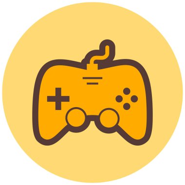 Gamepad modern simge vektör çizimi 
