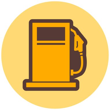 yakıt modern ikon vektör illüstrasyonu 