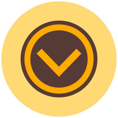 İndir. Web simgesi basit illüstrasyon