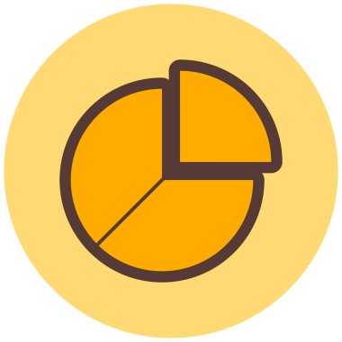 Pasta çizelgesi. Web simgesi