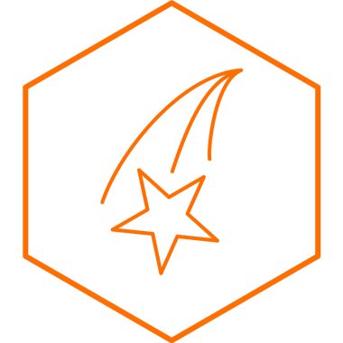 yıldız simgesi vektör illüstrasyonu