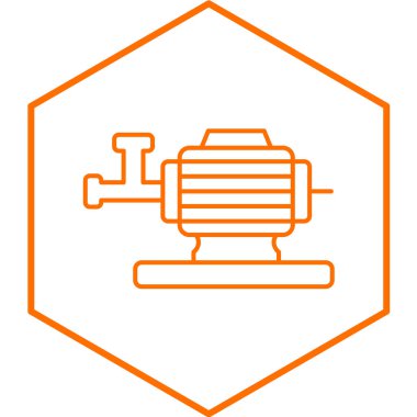 Modern simge vektör illüstrasyonunu pompala 